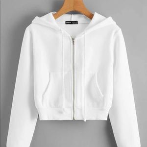 american eagle - cropped zip-up